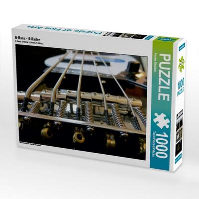 CALVENDO Puzzle E-Bass - 5-Saiter | 1000 Teile Lege-Größe 64x48cm Foto-Puzzle für glückliche Stunden
