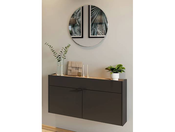 Ensemble de vestiaire Ameca 2 pièces 110cm Gris/Graphite