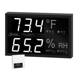PCE Instruments PCE-EMD 10 Thermo Hygrometer 32,0..122,0 °F 0,0..99,9 % r.F. Großanzeige Anschluss bis 4 ext. Sensoren