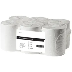 KEMMLIT Putzrolle midi kernlos Zellstoff 1-lagig | 20 cm - 6 x 300 Meter