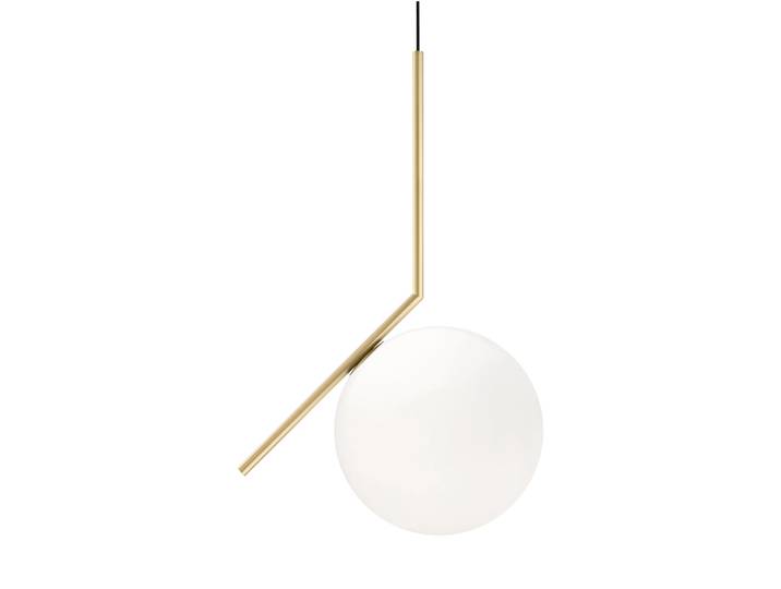 Flos IC S2 Pendelleuchte 70 cm Gold