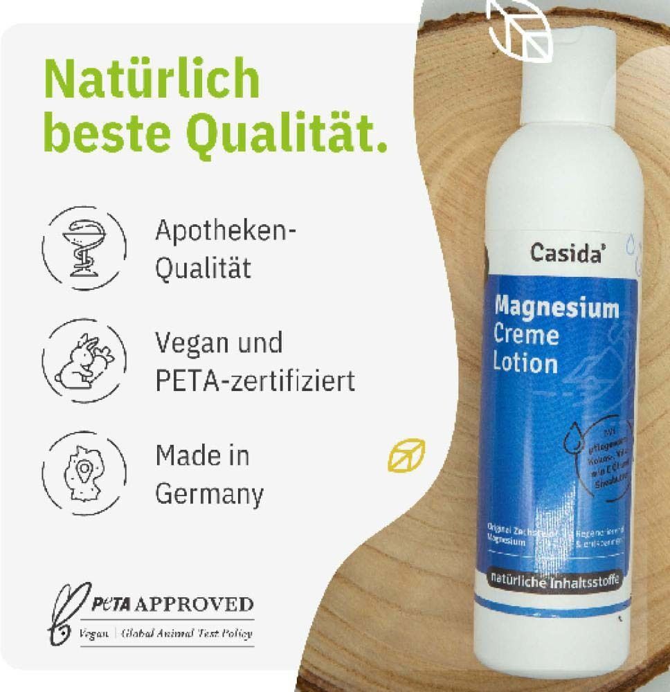 Casida Magnesium Creme Lotion Zechstein 200 ml
