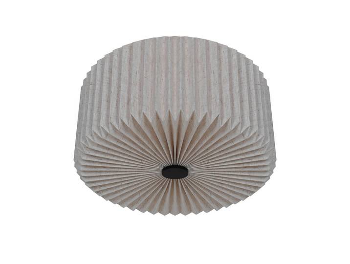 Nordlux Deckenleuchte Vivienne, Schwarz, Papier, rund, 27 cm, Lampen & Leuchten, Innenbeleuchtung, Deckenleuchten, Deckenleuchten
