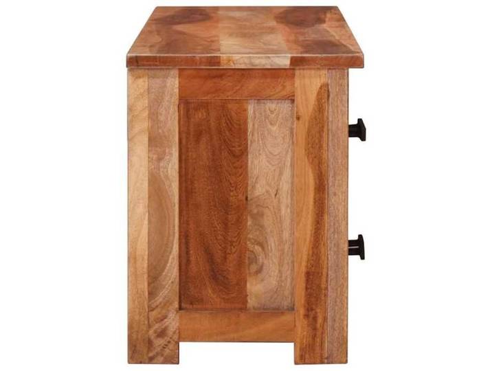 Meuble TV{1 pièce} Cadre fiable élégant et pratique 110 x 30 x 40 cm Bois solide pax20h