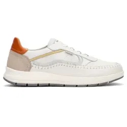 Pikolinos für Herren. M7W-6423C1 Salamanca Leder Turnschuhe weiß (45), Wohnung, Schnürsenkel, Lässig