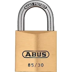 Abus Zylindervorhangschloss 85/30 Schlosskörper-B.30mm MS versch.-schl.