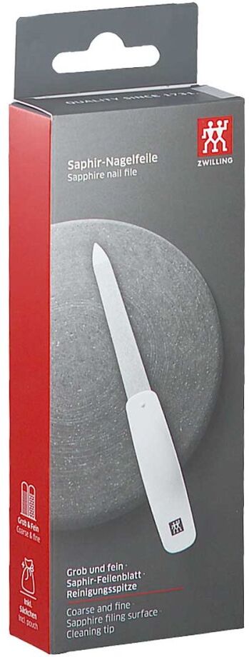 Zwilling Saphir-nagelfeile 13 Cm Ergonomisch 1stk