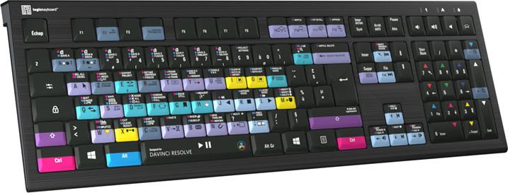 Logickeyboard DaVinci Resolve Astra 2 voor PC