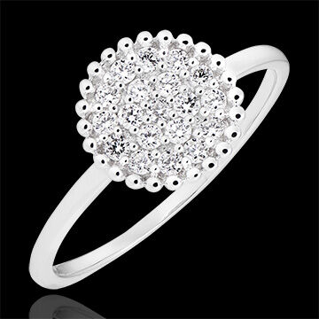 Edenly Ring Penelope - 750er WeiÃŸgold und Diamanten
