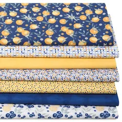 Patchwork- und Quiltpaket "Terrazzo Früchte", gelb-color