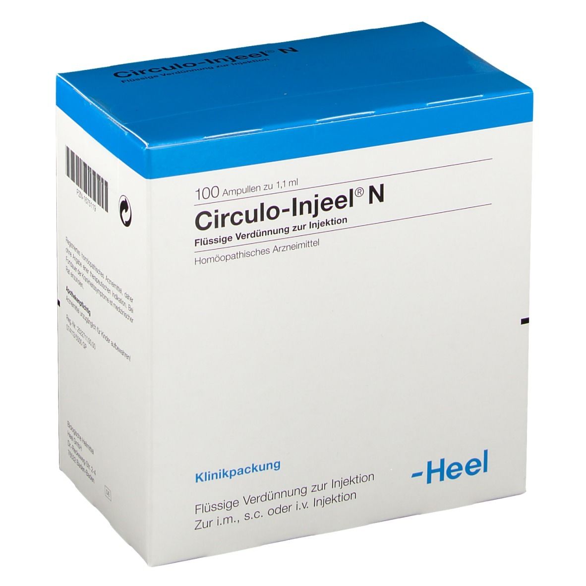 Circulo Injeel N Ampullen 100 St