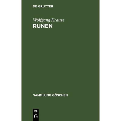 Runen, Gebundene Ausgabe von Wolfgang Krause, De Gruyter, 978-3-11-231083-0