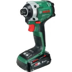 Bosch Schlagschrauber UID 18V-210, 1 x Akku PBA 18V 2.0Ah, Handwerkerkoffer - 06039E7001