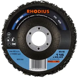 RHODIUS Schleifvliesscheibe SVS 115x22,23mm