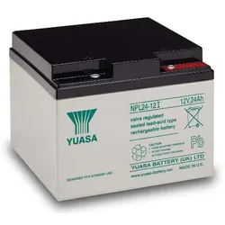 Yuasa NPL24-12I 24Ah 12V Bleiakku Long Life AGM Akku