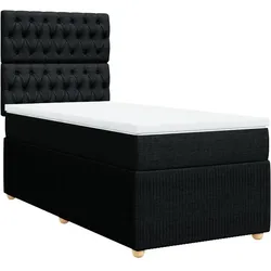 vidaXL, Boxspringbett, Mackenzie (Knopfheftung Design) (140 x 190 cm)