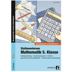 Stationenlernen Mathematik 5. Klasse, Schulbücher von Thomas Röser