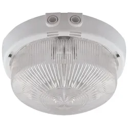 Außenleuchte Eingangsleuchte IP44 MONAT 100 WHITE E27 Strühm 02393