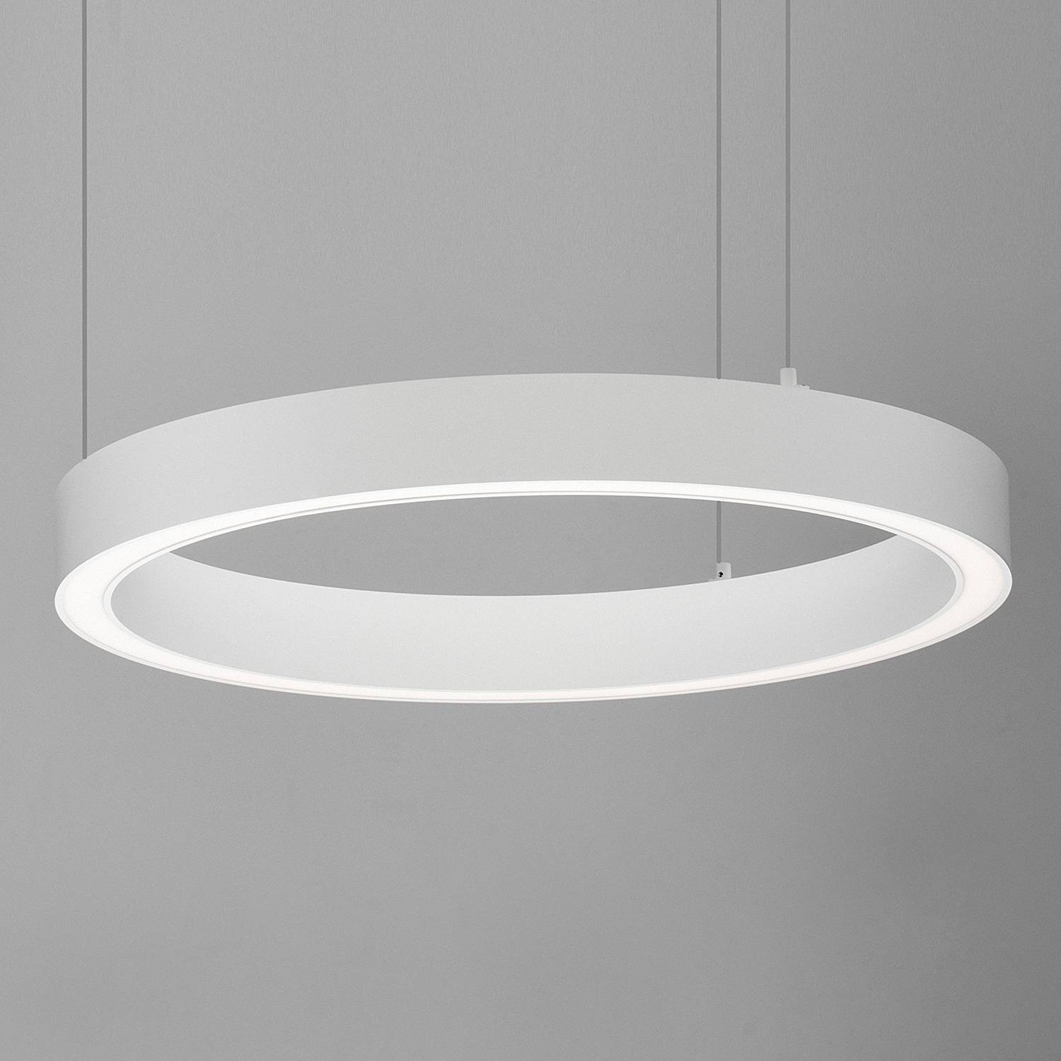 Nova Luce Sting design pendellamp wit Ø 60cm met LED