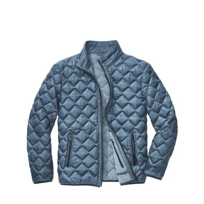 Schwerelose Stepplederjacke