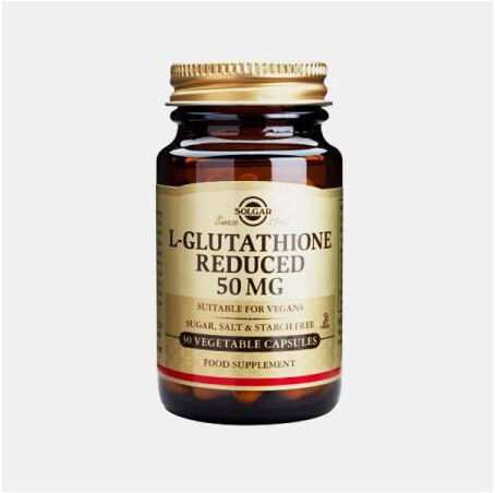 SOLGAR L-GLUTATIAO REDUZIDO 50mg 30 CAPSULAS