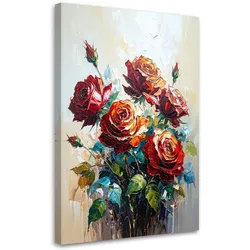 LEINWANDBILD Blumen 40x60cm