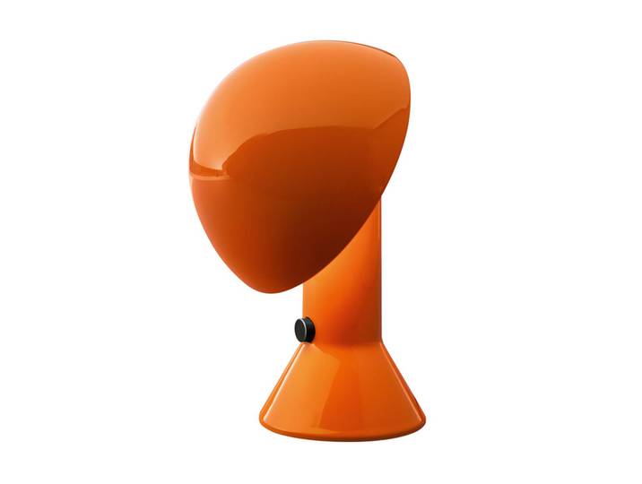 MARTINELLI LUCE lampe de table ELMETTO (Orange - Résine)