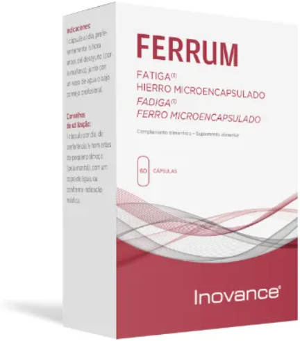 Inovance Ferrum Microencapsulated Iron 60 Capsules