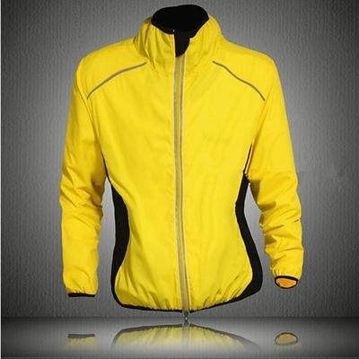 WEST BIKING Herren Langarm Fahrradjacke Winter Elastan Grün Weiß Schwarz Patchwork Fahhrad Jacke Windjacken Kleidung für den Sonnenschutz Bergradfahren Straßenradfahren Warnschutz Windundurchlässig