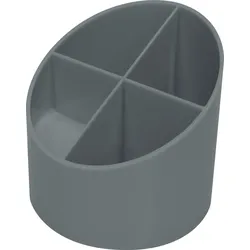 helit Stiftehalter 11,0 x 11,0 x 10,5 cm grau