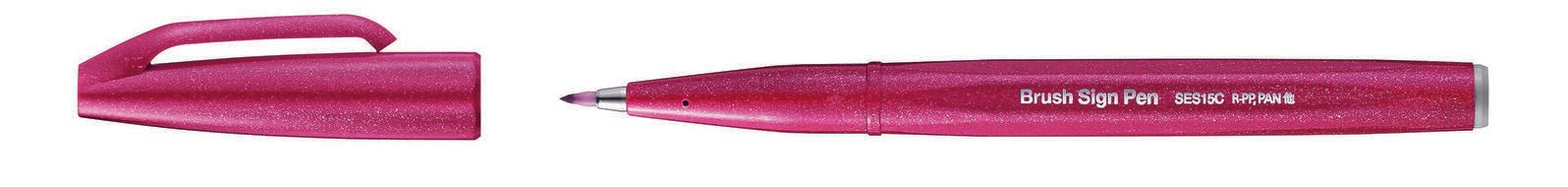 Pentel Brush-Pen Rot SES15C-B2X