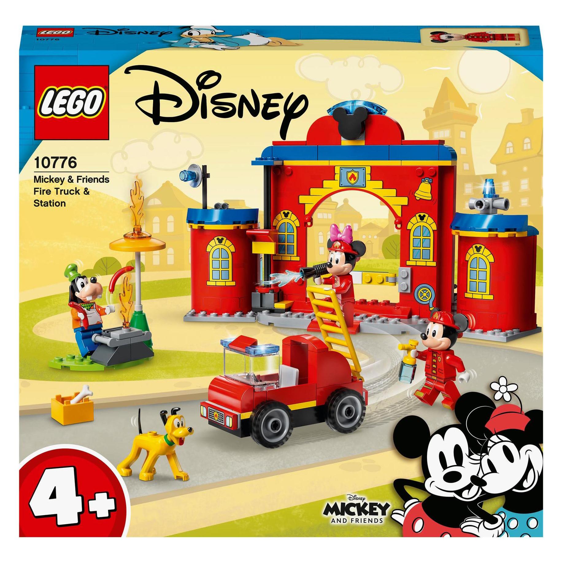 LEGO Mickys Feuerwehrstation und Feuerwehrauto (10776, LEGO Disney) (10776)