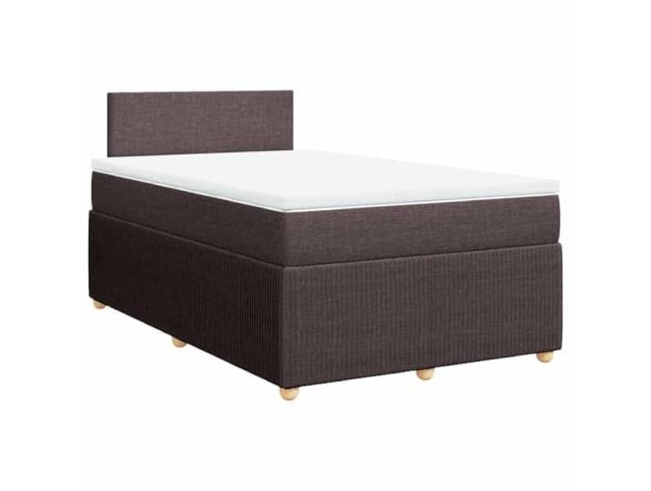 PUGYNBK Boxspringbett, 120 x 200 cm, mit Federkernmatratze Weiches Polyestergewebe, abnehmbarer waschbarer Bezug, Lattenrost mit Latten im Lieferumfang enthalten
