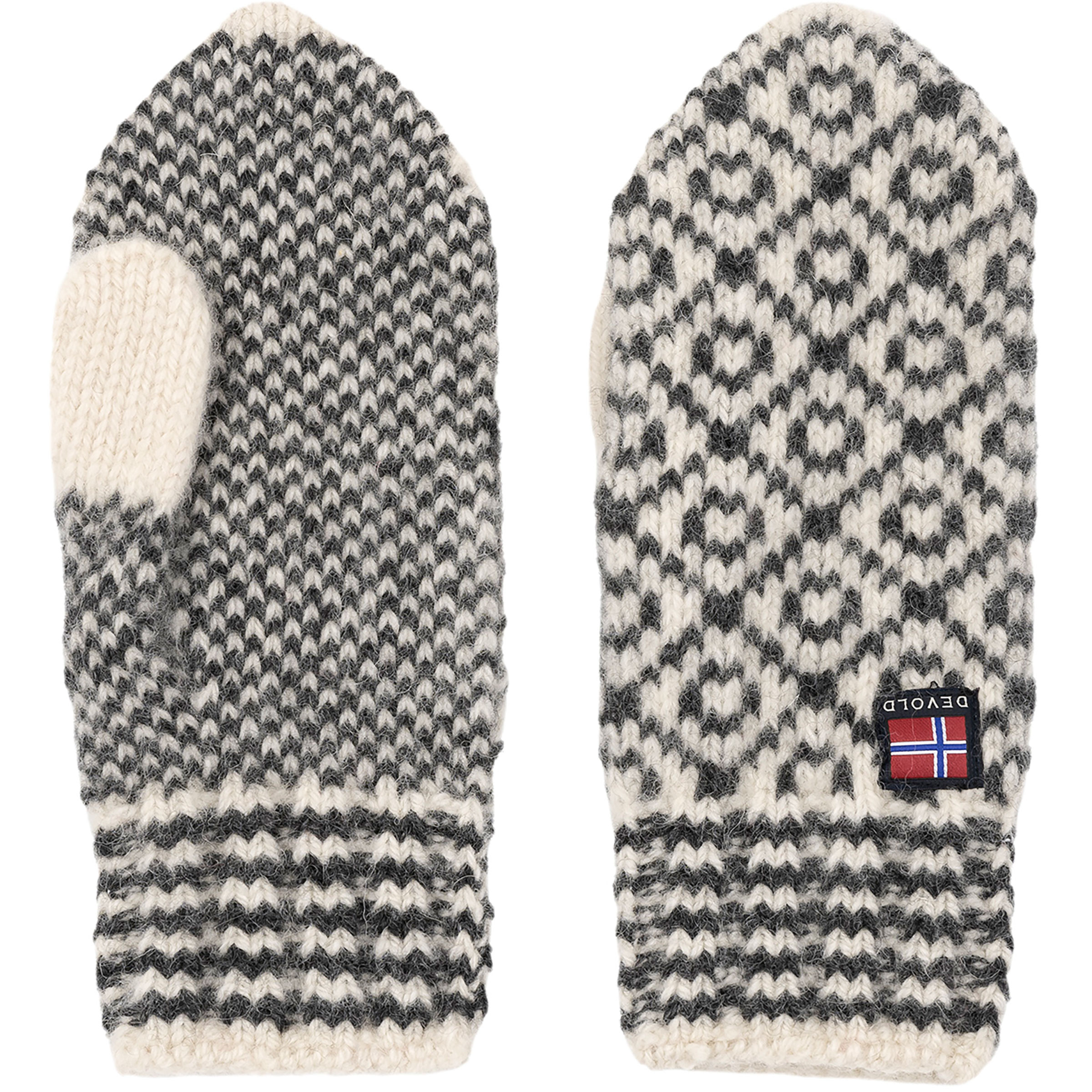 Devold Svalbard Wool Fingerhandschuhe grau Größe L Lifestyle Widerstandsfähig