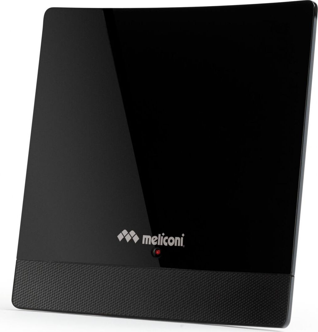 Meliconi 881007 Antenna Tv Terrestre Dvbt /dvbt2/hevc/vhf /uhf/5g Da Interno Colore Nero - 881007