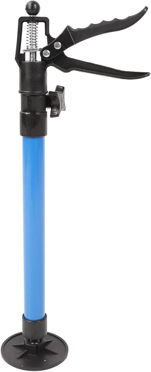 Verstelbare grijze steunpalen voor het ophangen van kasten, 50-115 cm