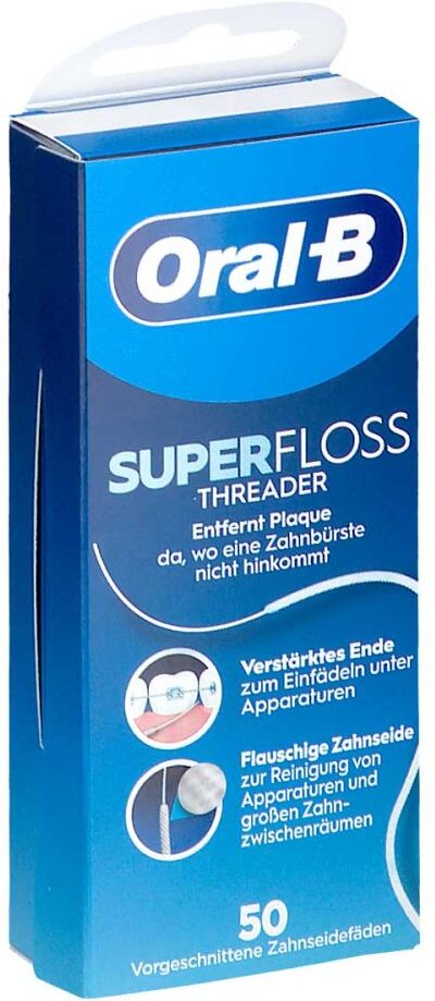 Oral-b Zahnseide Superfloss Threader 50stk