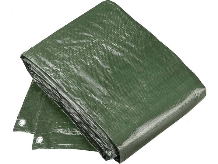 CONNEX Bâche de protection 3 x 4 m vert 100 g/qm Bâche en tissu