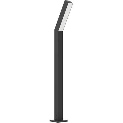 EGLO Stehlampe "Ugento Stehlampe, Außenlampe, Metall und Kunststoff, Wegeleuchte, IP44", schwarz, 2, H: 79cm, 1 Stk., Leuchten, Stehleuchte - L16,5 x B4 x H79 cm - schwarz - 2X4,5W inkl., Stehlampe