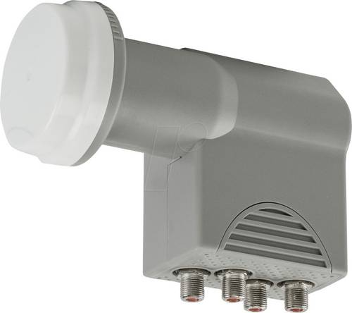 Axing SCO 4-11 Quad-LNB Teilnehmer-Anzahl: 4 Feedaufnahme: 40mm Grau