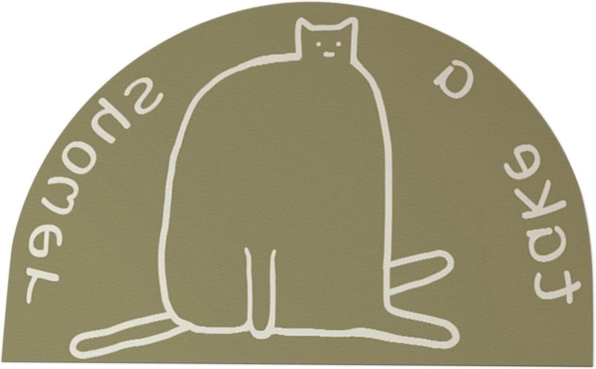 Antislipmat voor de badkamer - Absorberende douchemat - 40 x 60 cm