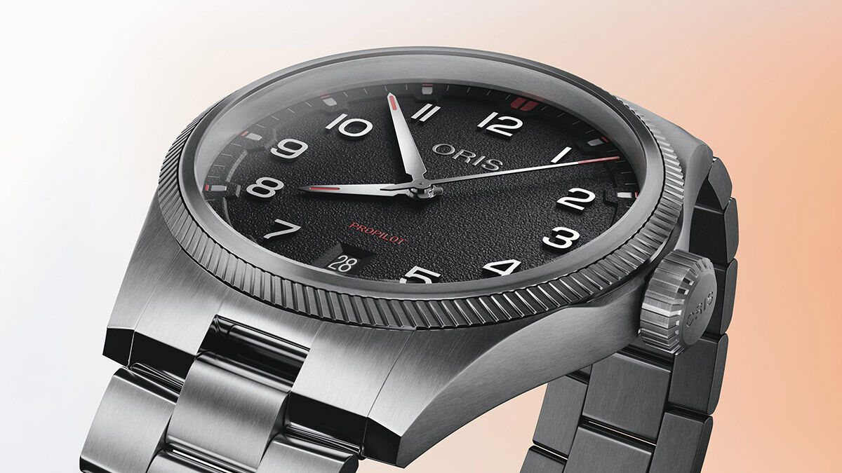 Oris ProPilot Date Black 01 733 7805 4164-07 8 20 04LC