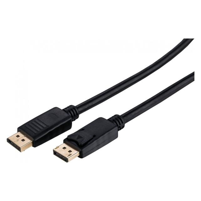 C-Tech Kabel DisplayPort 1.2, 4K@, M/M (2 m) (CB-DP12-2)