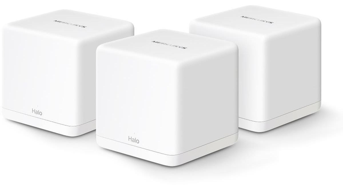 Mercusys Halo H1500X Home Mesh WiFi Systeem 3-Pack (EU)