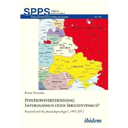 Positionsverteidigung, Imperialismus oder Irredentismus?, Fachbücher von Franz Preissler