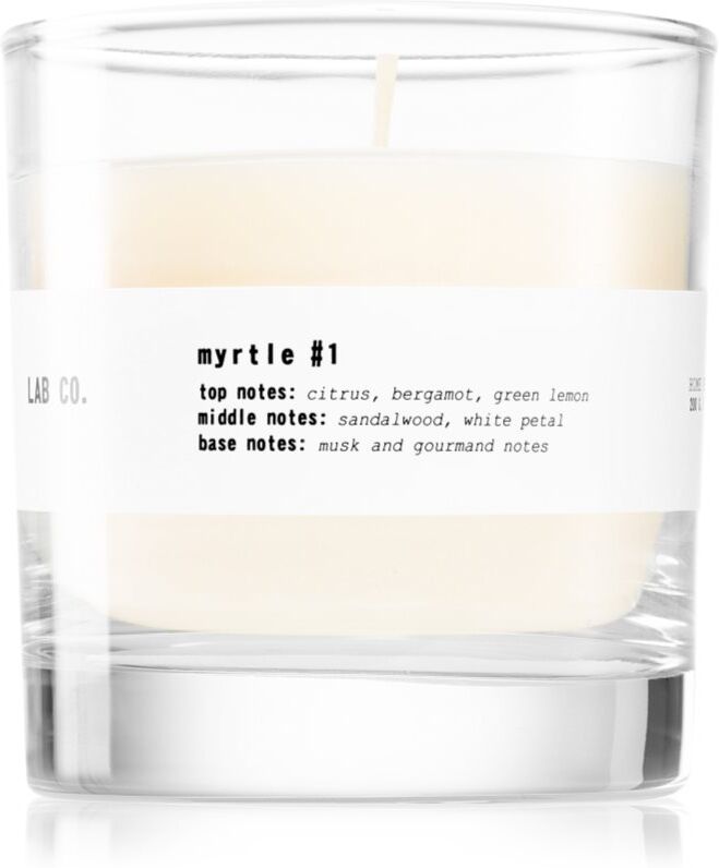 The Olphactory Lab Co. Myrtle bougie parfumée 200 g