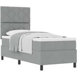vidaXL, Boxspringbett, Bailee Diamond blocks design (80 x 200 cm)