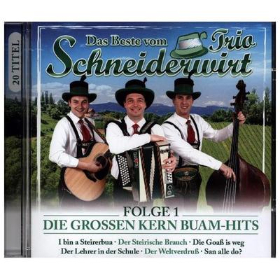 Das Beste 1-Die grossen Kern Buam-Hits - Schneiderwirt Trio, CD, 9003549532590
