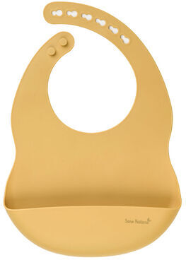 Saro Babete de Silicone Mostarda 1 un