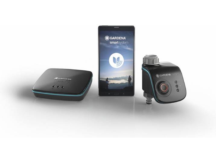 GARDENA Smart Water Control set Besproeiingscomputer - 1min tot 10u - 6 Besproeiingen Per Dag